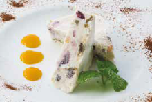 写真：シチリアのチーズケーキ“カッサータ”
